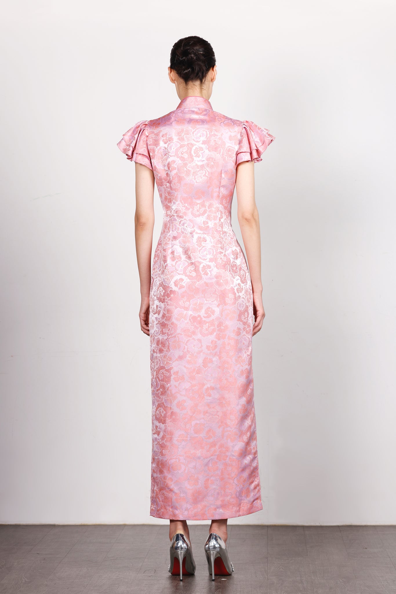ROSALIE Jacquard Full Length Cheongsam