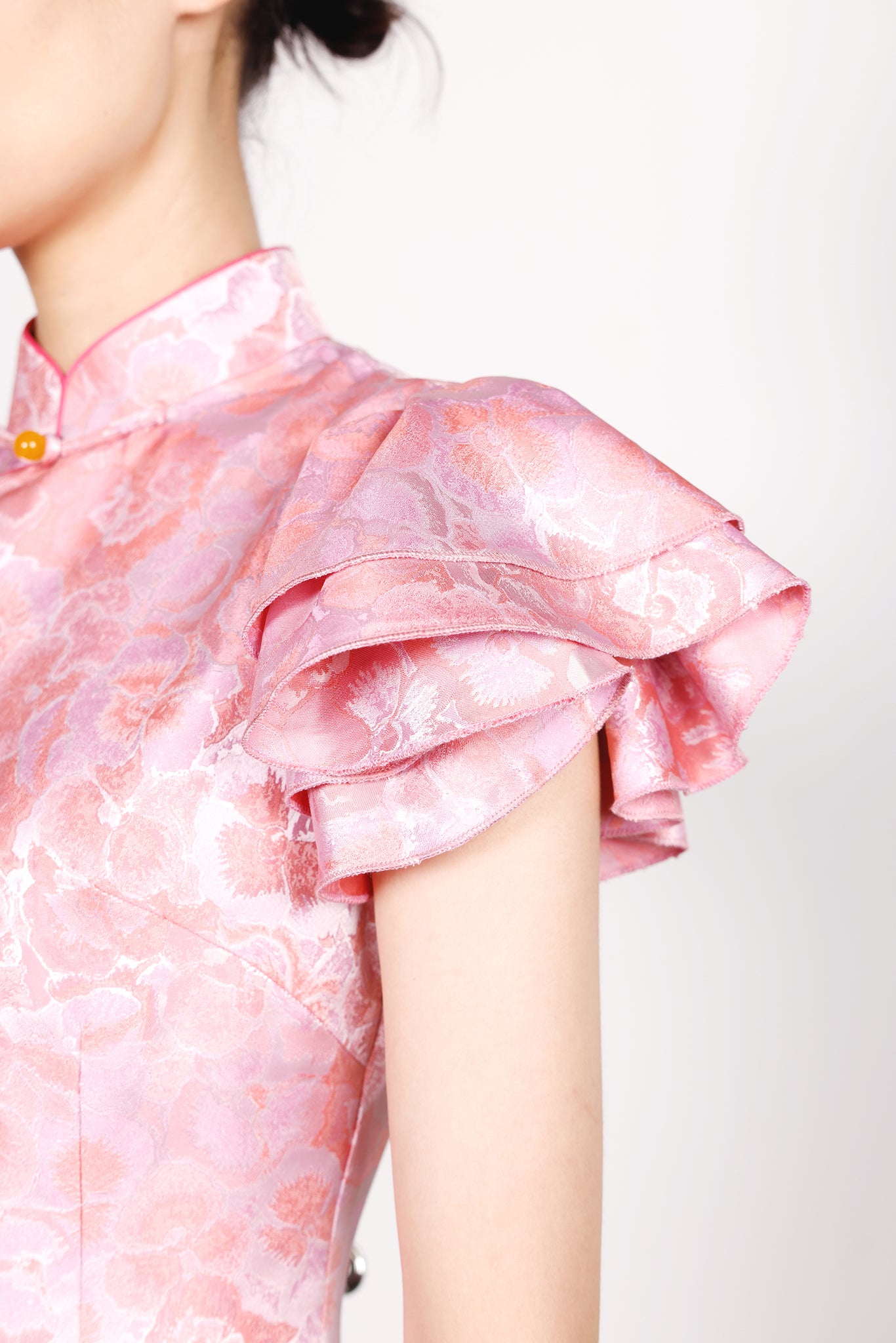 ROSALIE Jacquard Full Length Cheongsam