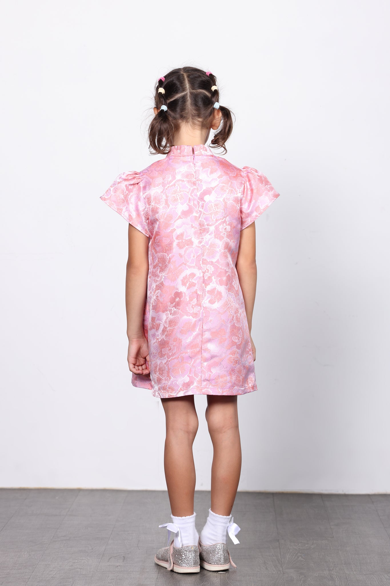 ROSSIE Girls' Jacquard Cheongsam