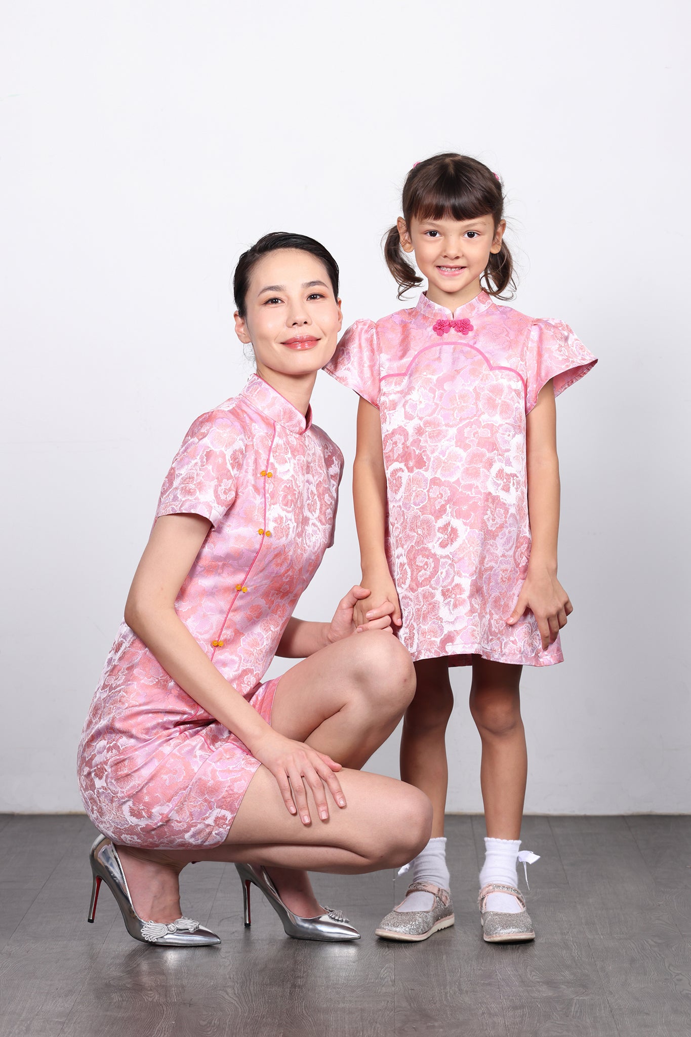 ROSALIE Jacquard Full Length Cheongsam