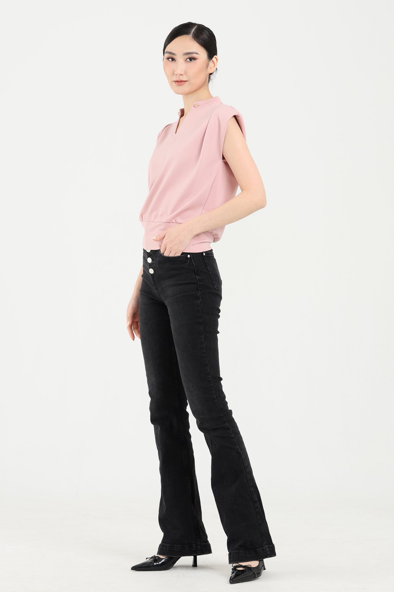 PATSY Jersey Top (Lt. Pink)