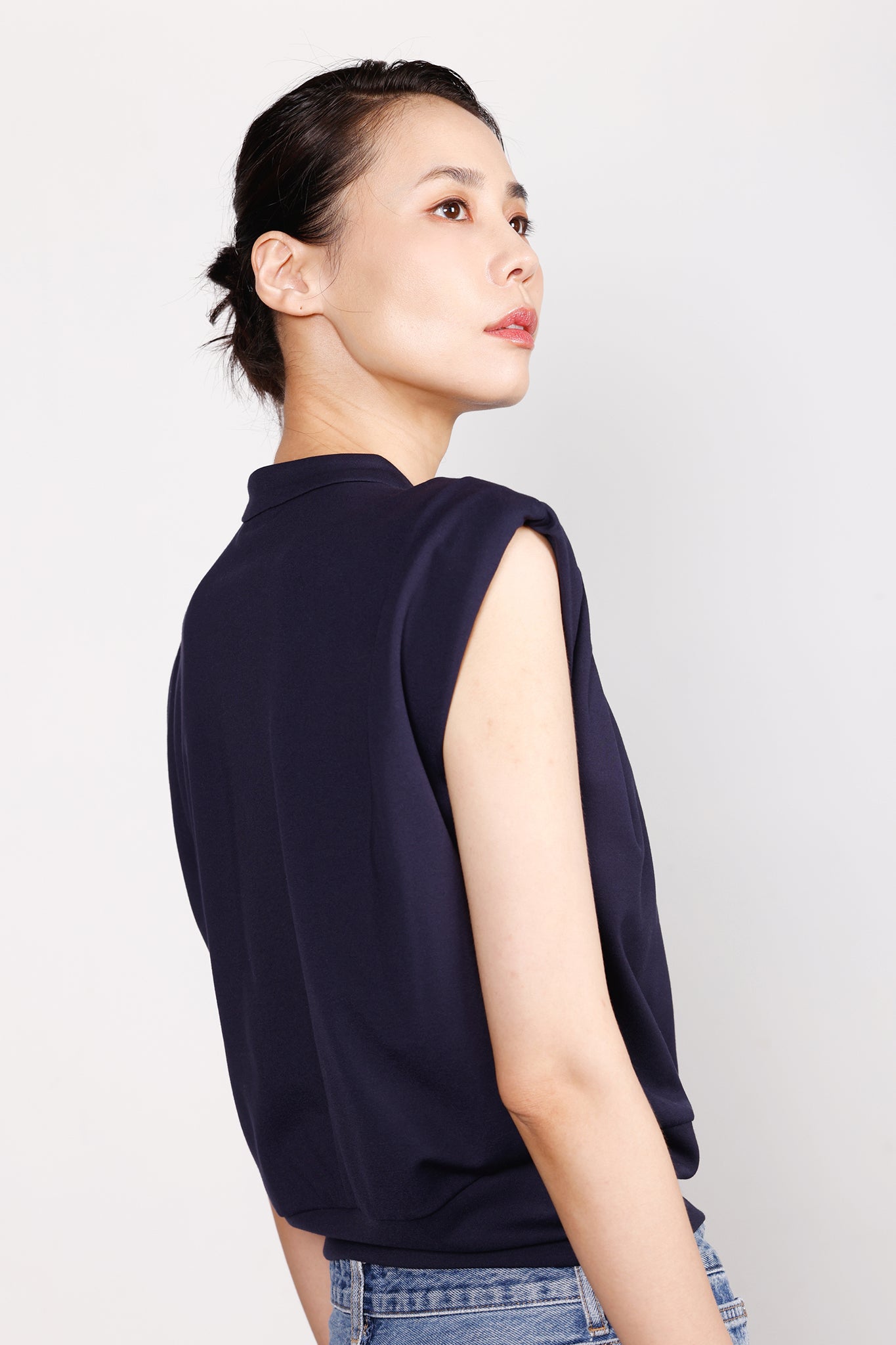 PATSY Jersey Top (Navy)