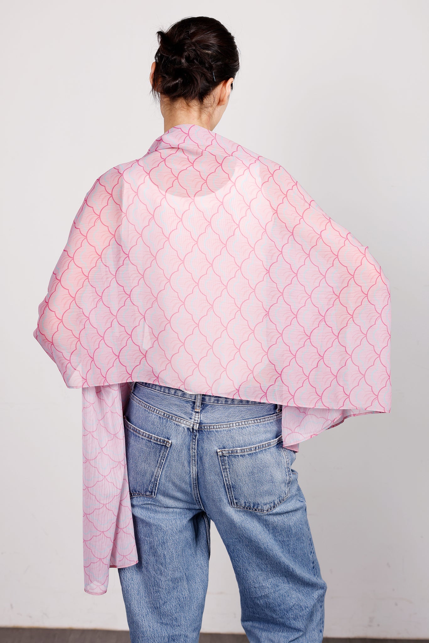 REESE Print Long Scarves
