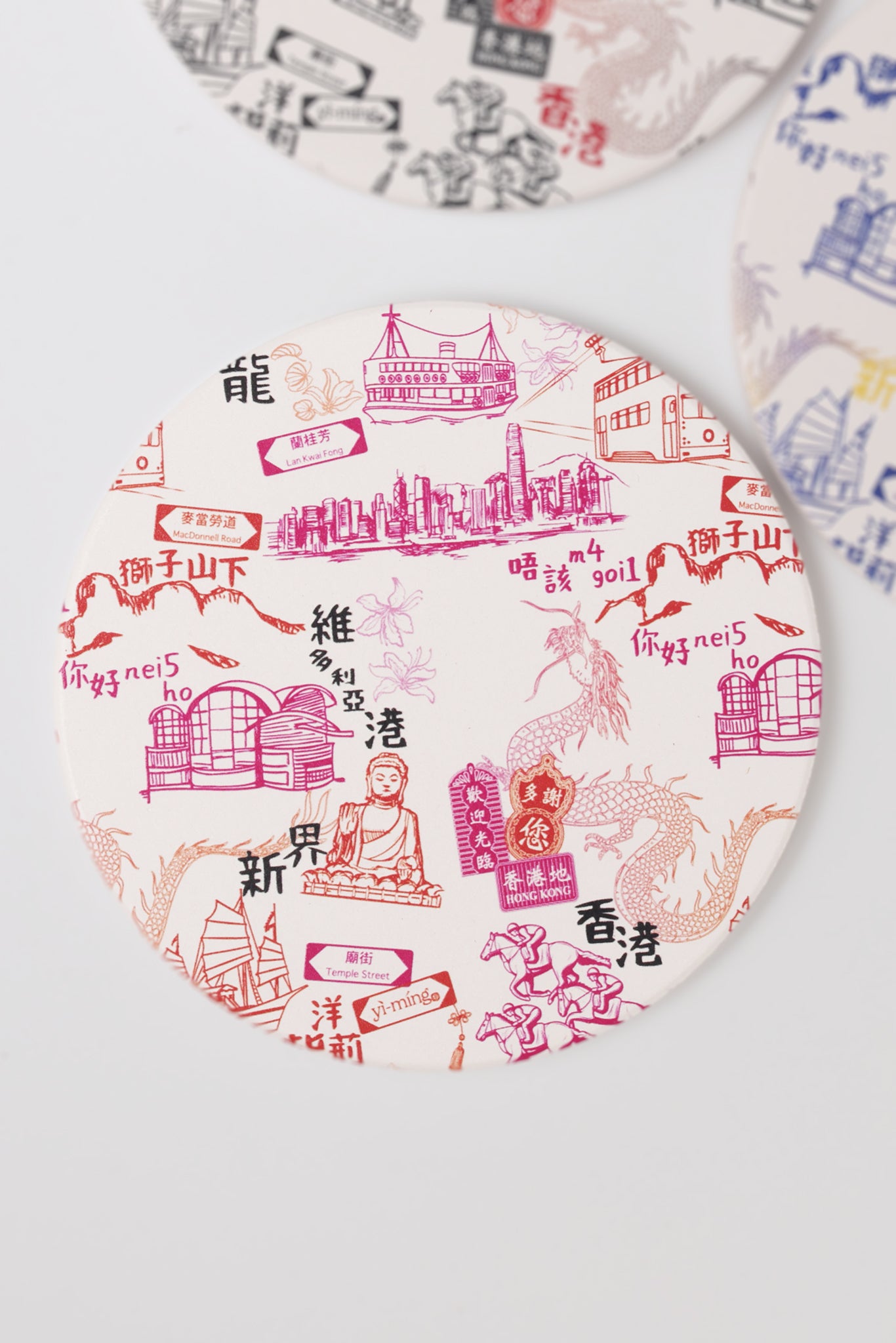 RENCCI Print Ceramic Coasters