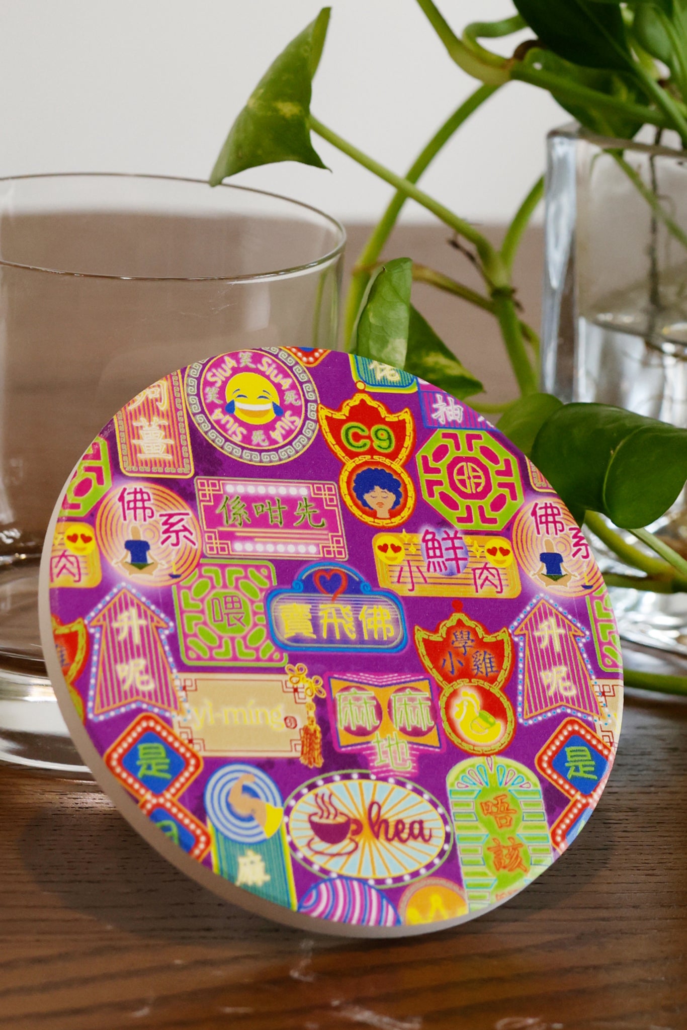 RENCCI Print Ceramic Coasters