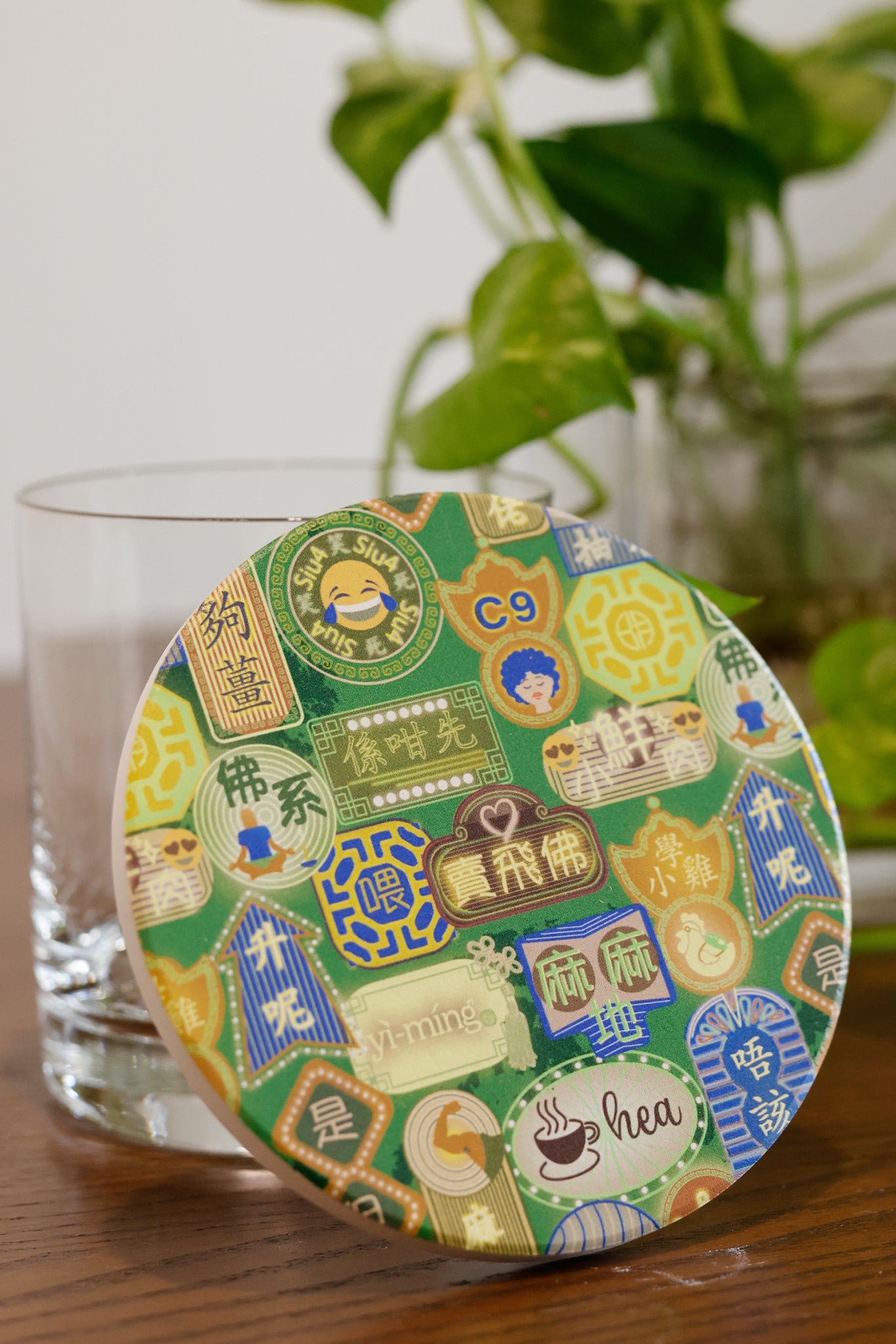 RENCCI Print Ceramic Coasters