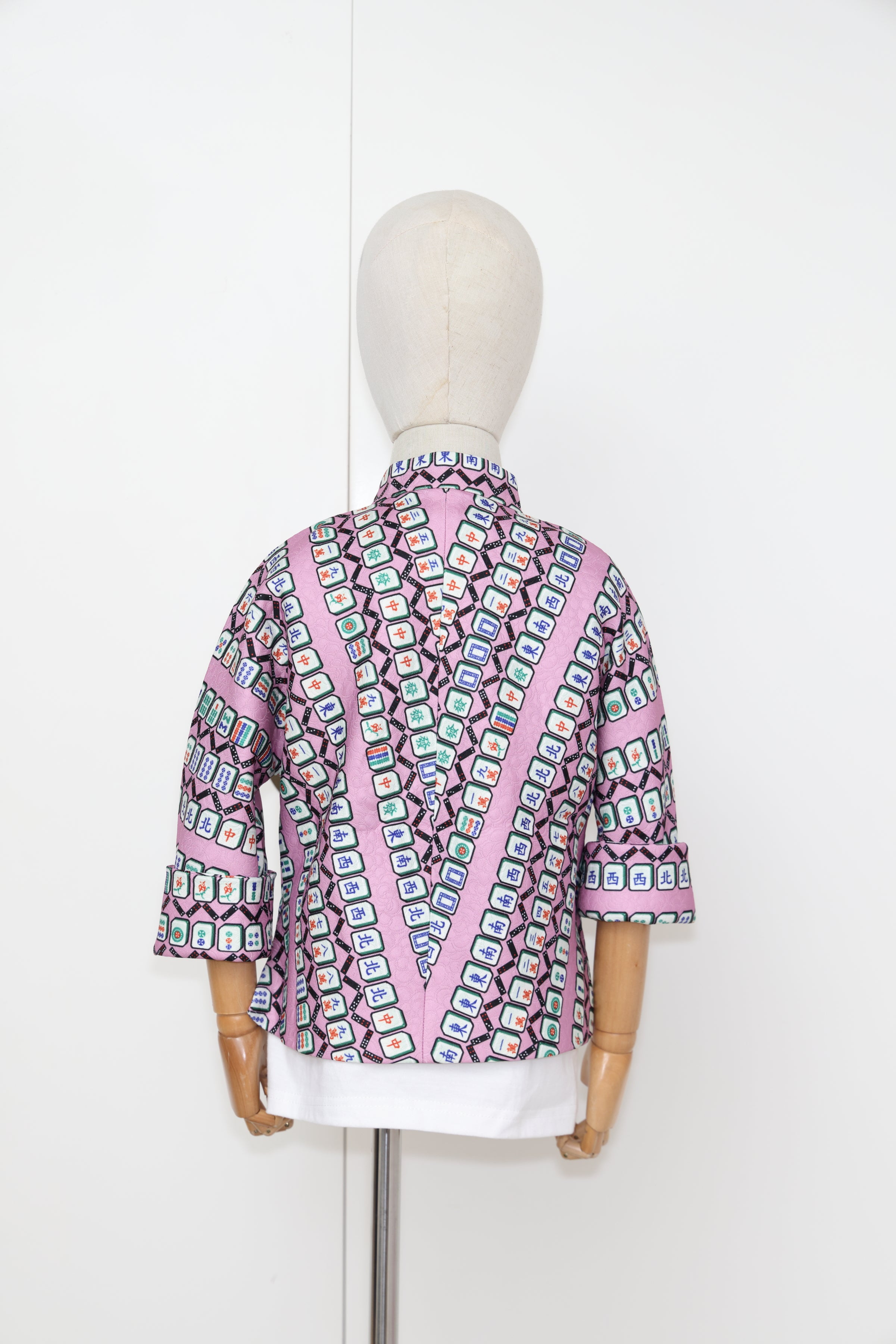 MARJO Kids Mahjong Oriental Jacket (Purple/ Green)