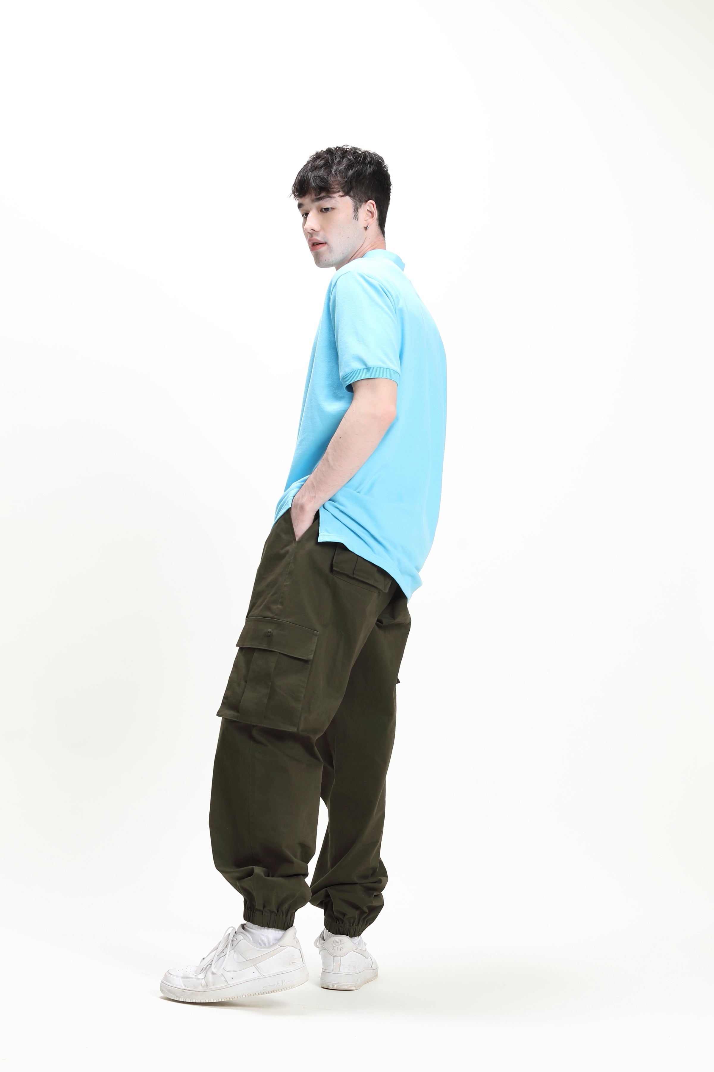 COLIN Harem Pants (Military)