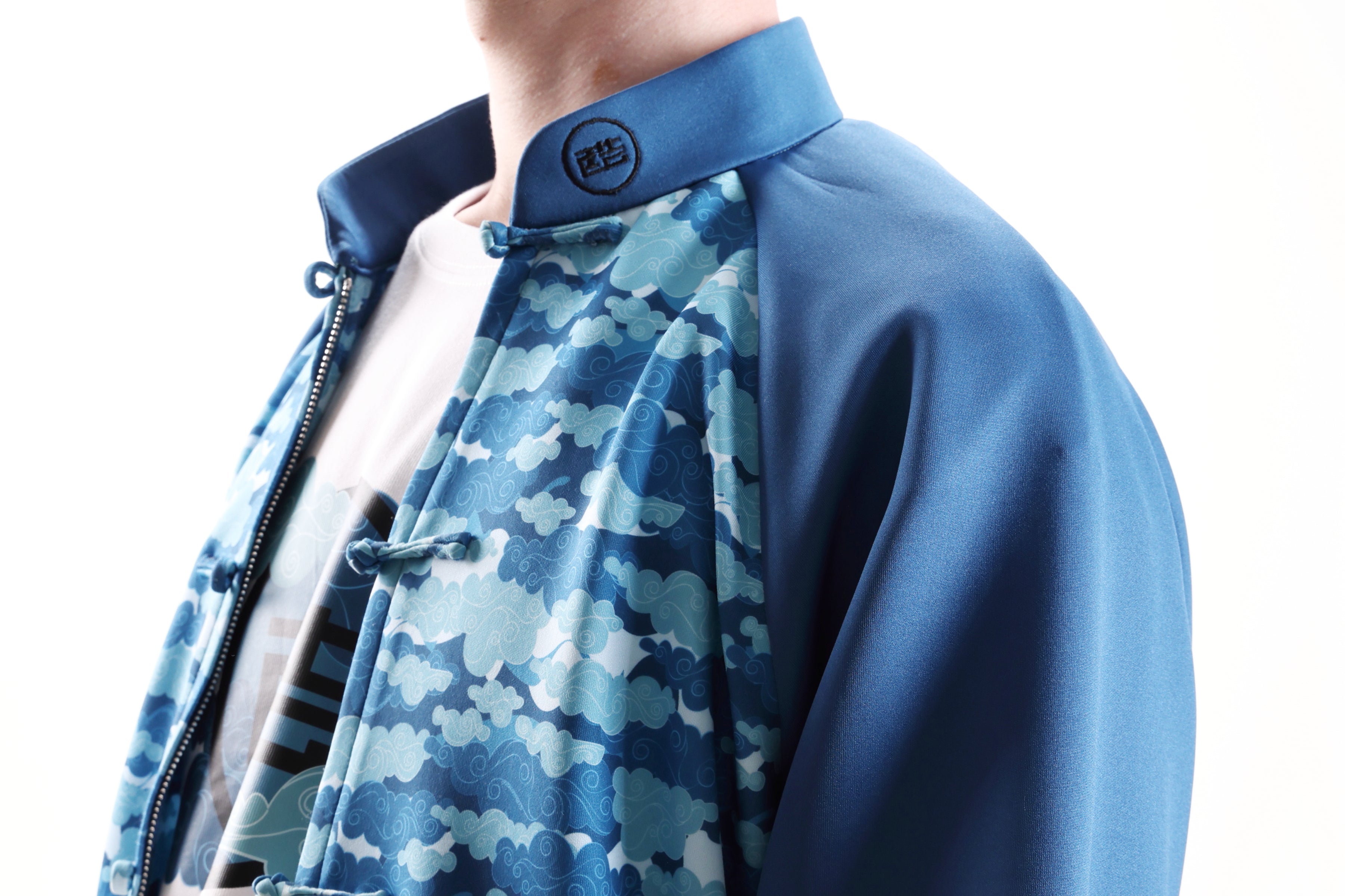 CYPHERHOOD Unisex 吉祥雲圖案Bomber Jacket.