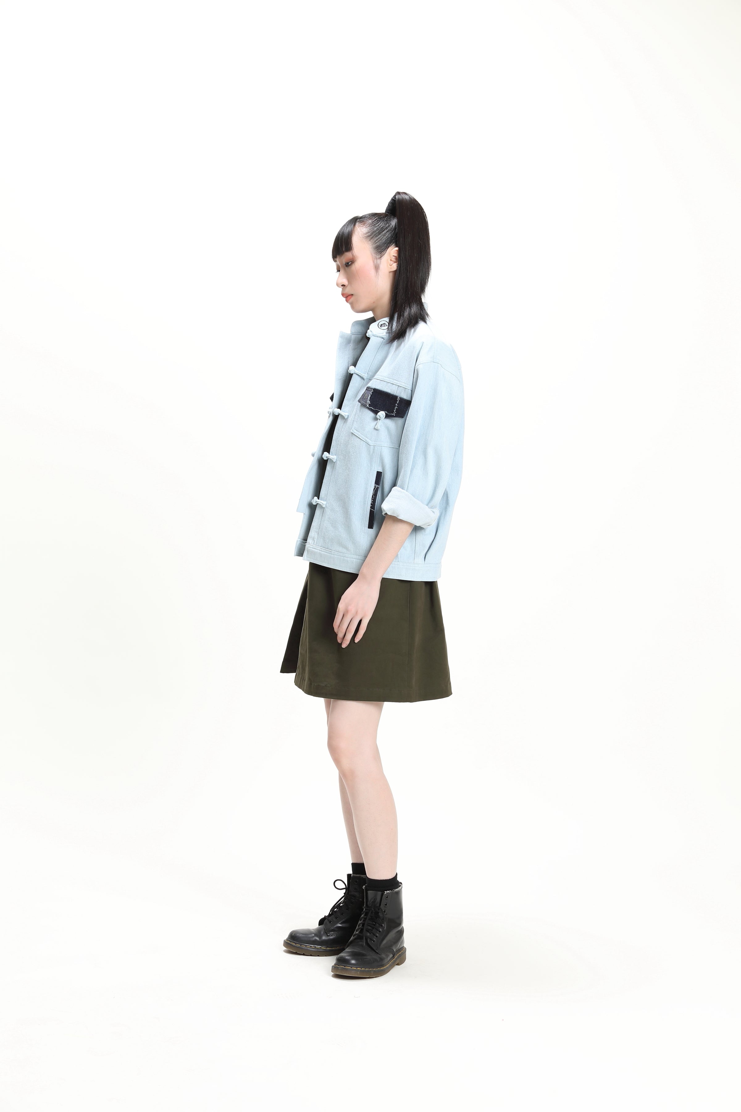 CYPHERHOOD ADRIANNA 牛仔外套 (淺藍色)