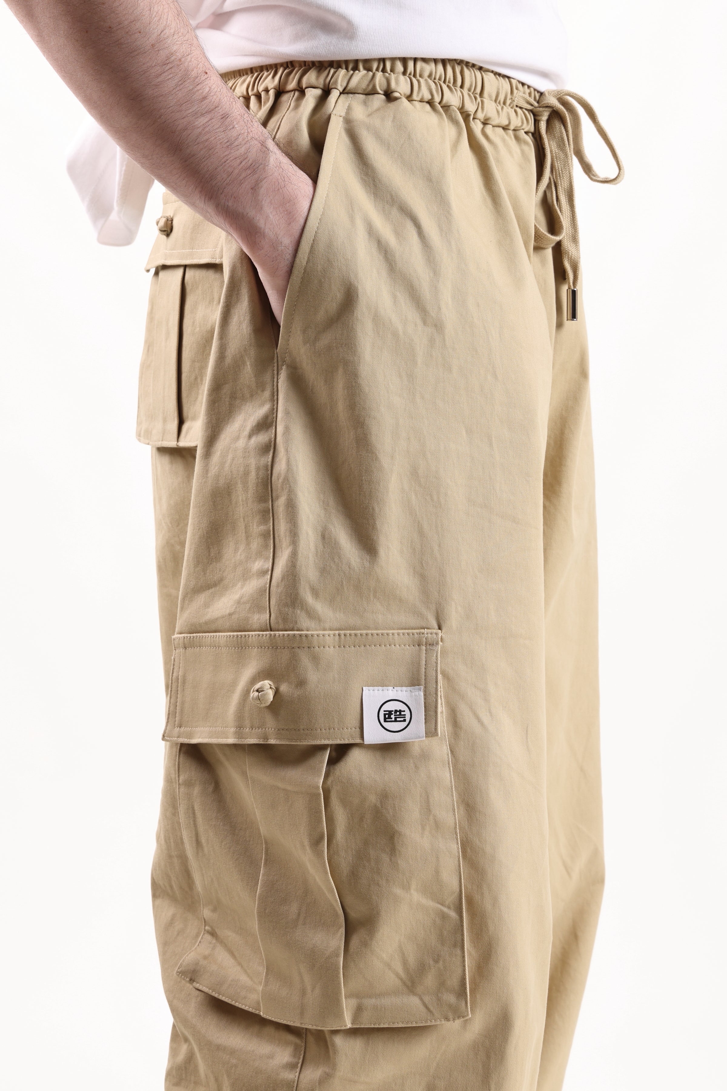 COLIN Harem Pants (Khaki)