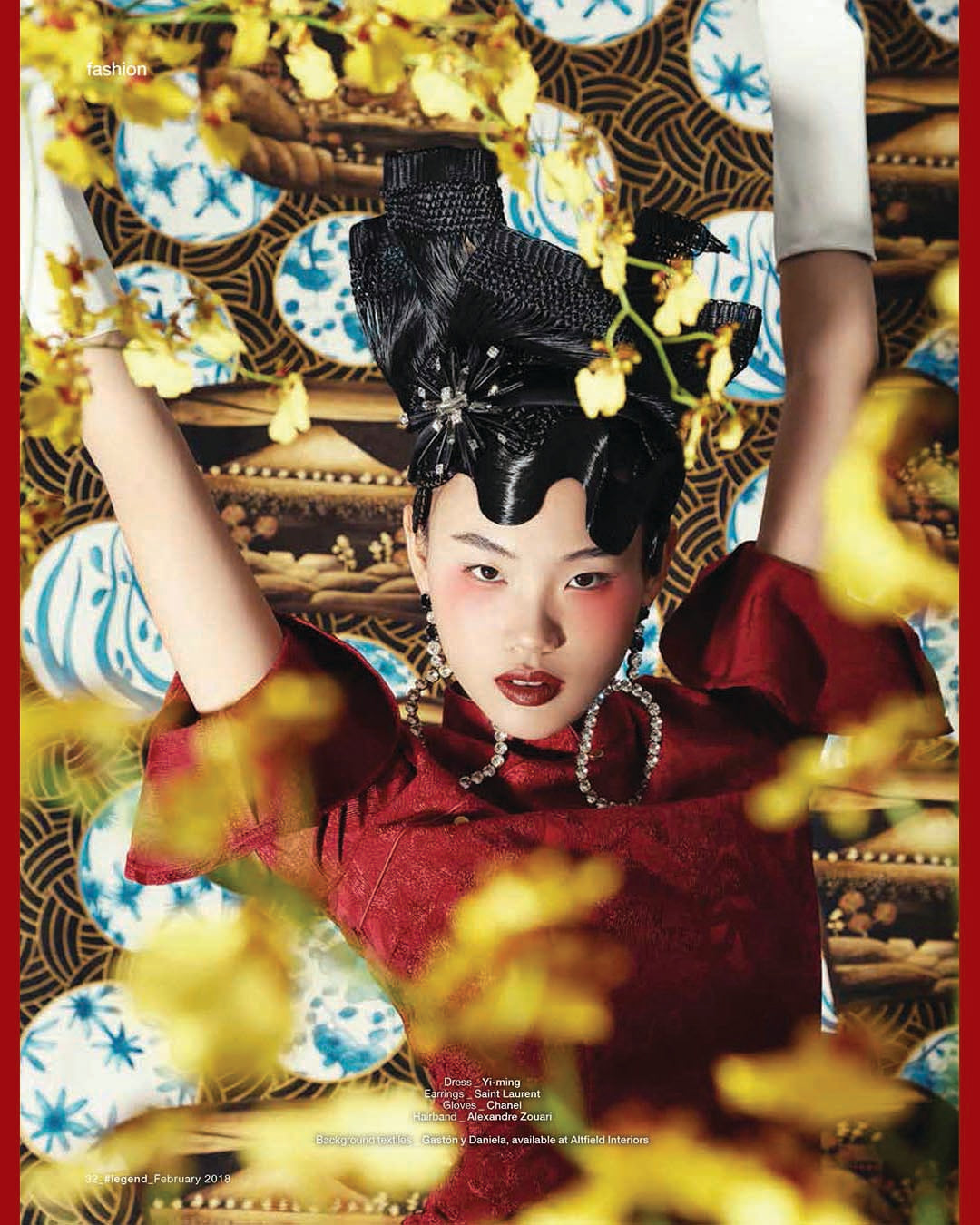 Yi-ming featuring Hashtag Legend Magazine February