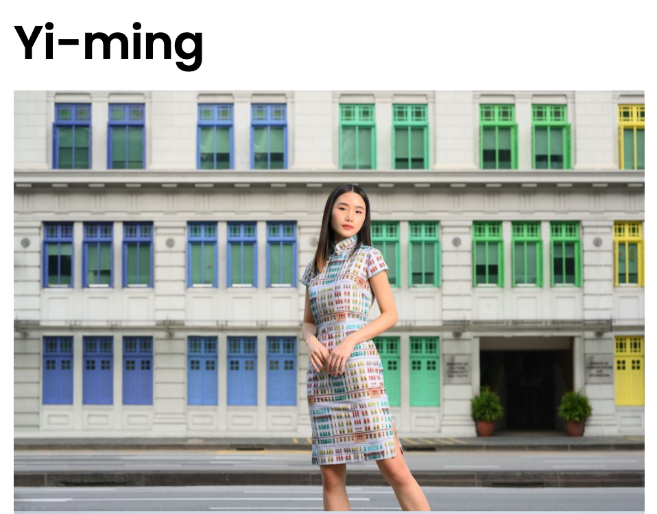 Yi-ming Cheongsam featured On SINGAPOREMotherhood