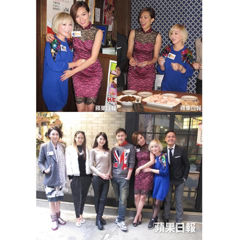Television presenter and actress Queenie Chu 朱慧敏 spotted in Yi-ming