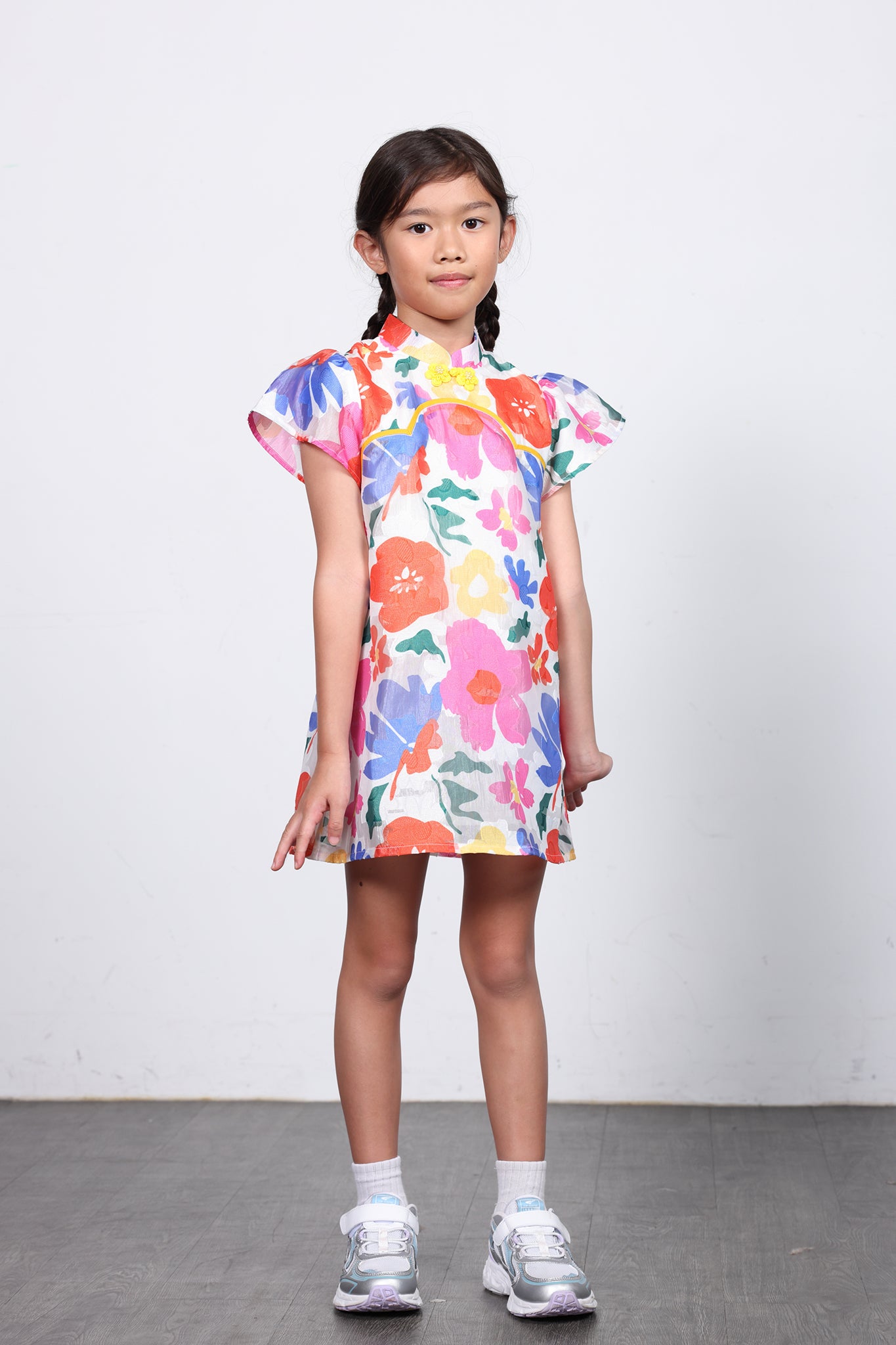 ROSSIE Girls' Organza Cheongsam