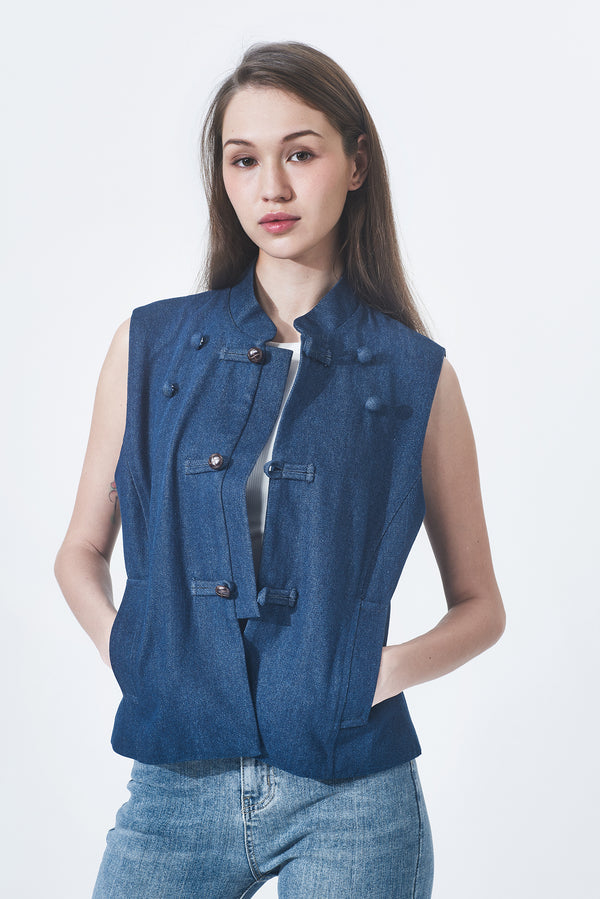 NAVA Denim 3-way Cape (Blue)