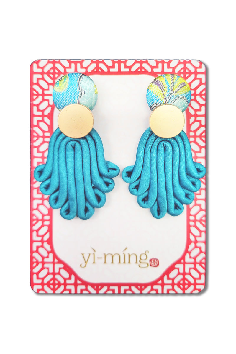 FANTINE Chinese Button Earrings