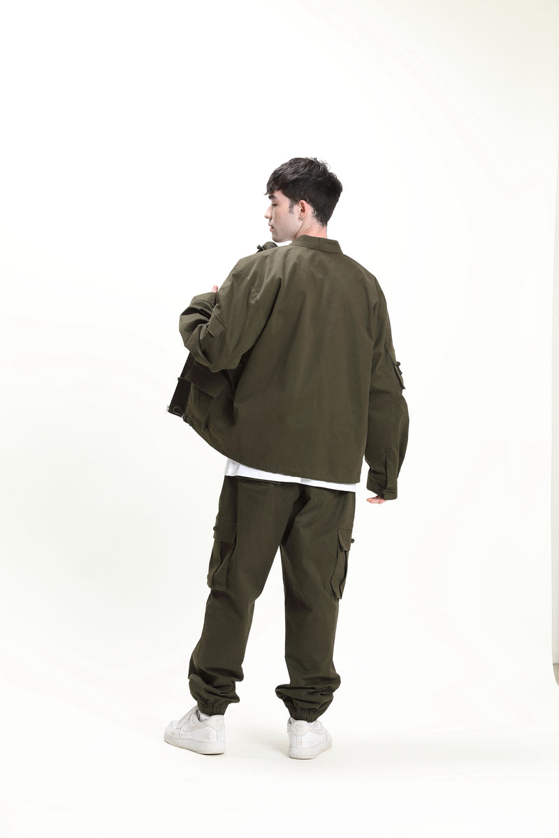 Cypherhood 軍服中山裝男外套