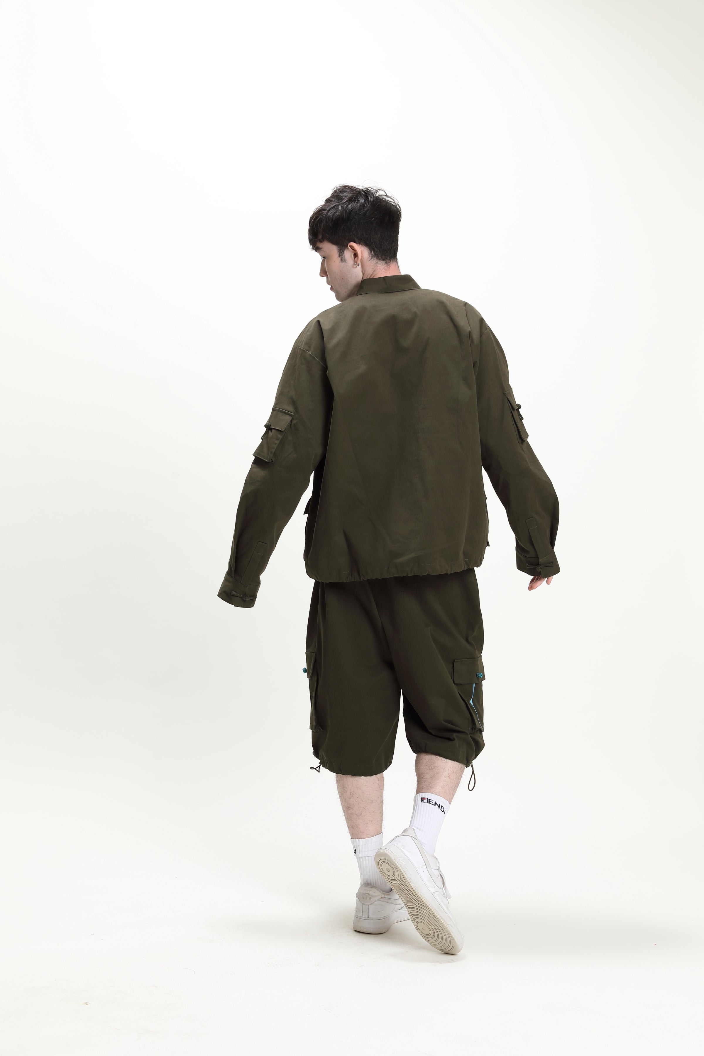 BRIAN Canvas Shorts (Military)