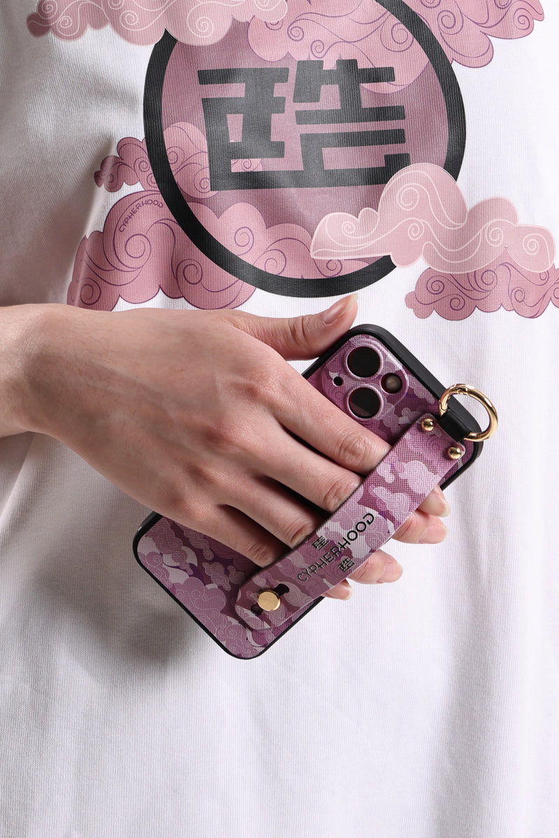 CAREY Phone Case with Handle (Pink)