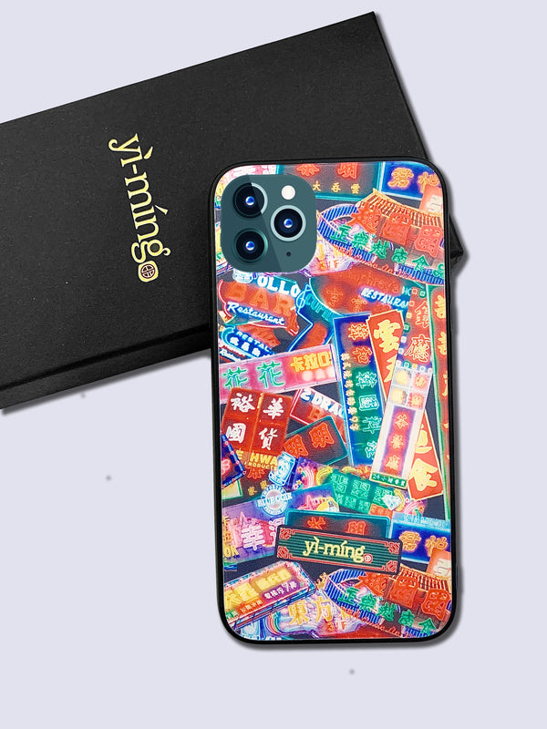 Phoenix Neon Light iPhone case