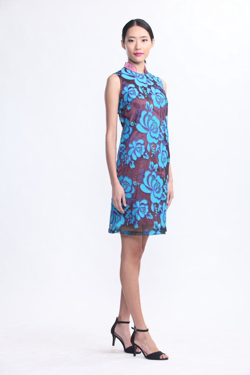Sheer top under deals sleeveless dress