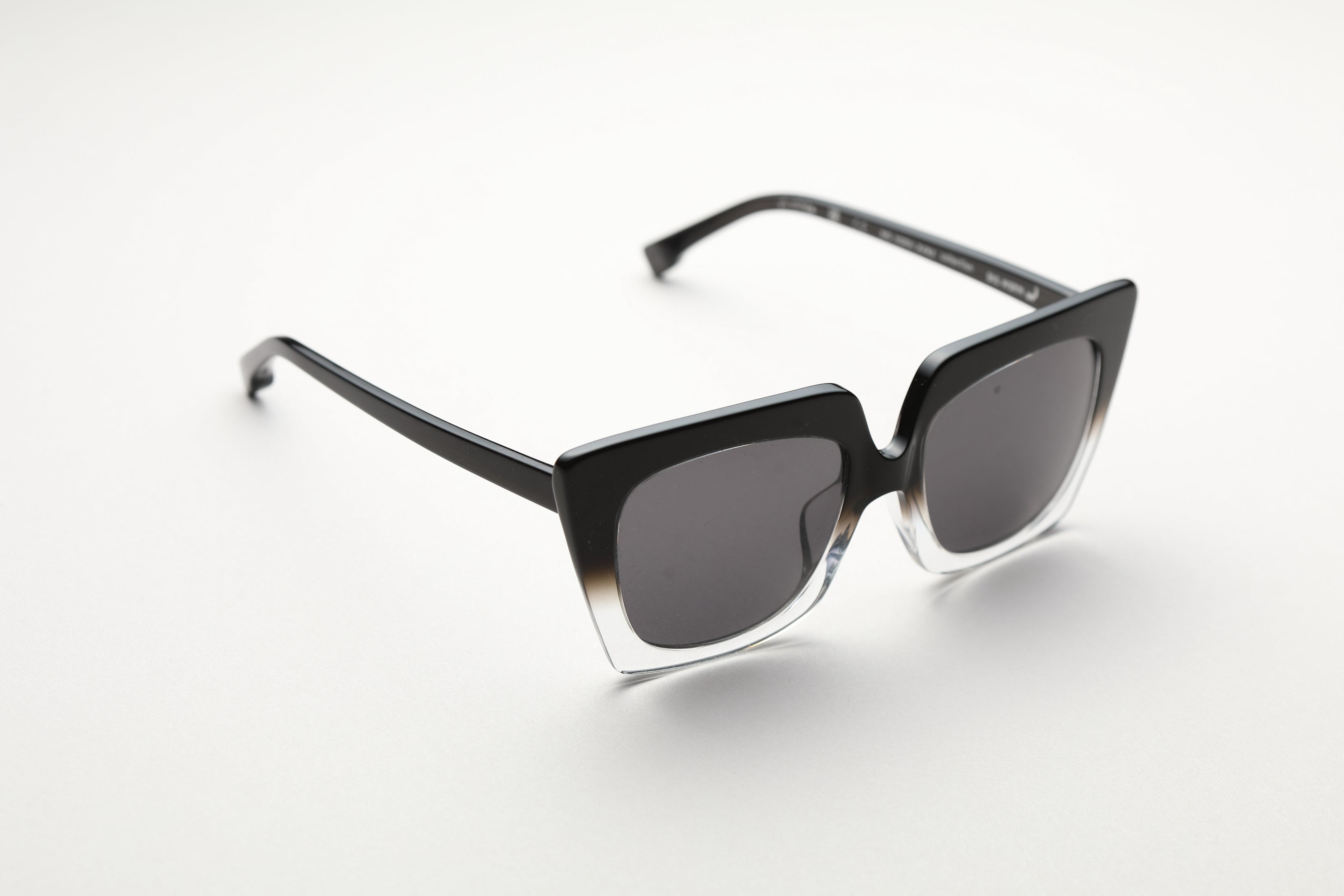 Yi-ming X Big Horn Butterfly Black + Crystal Sunglasses