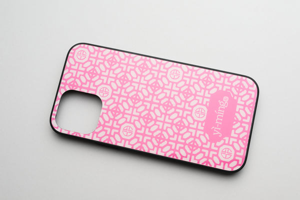 Phoenix Signature Print iPhone Case (Fuchsia)