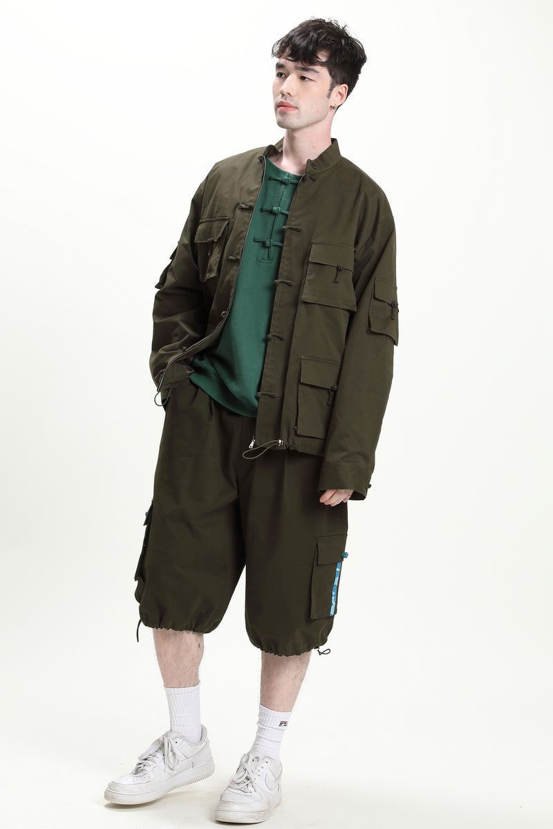 BRIAN Canvas Shorts (Military)
